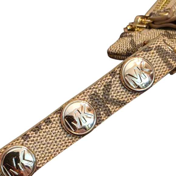 Michael Kors Beige Monogram Belt Bag - Picture 7 of 13
